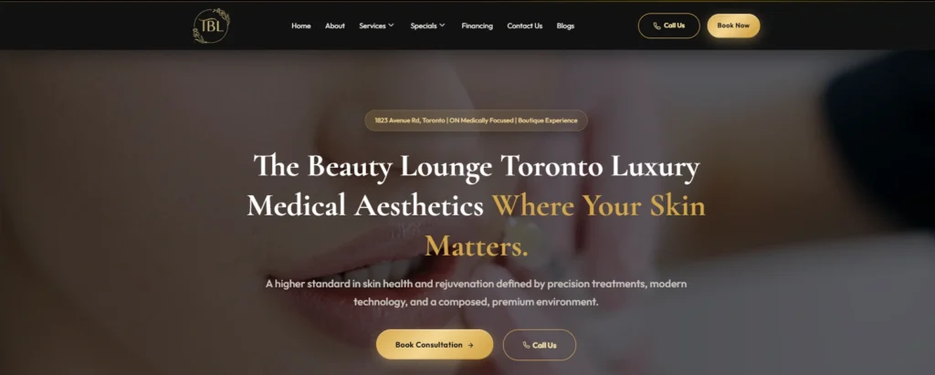 Laser hair removal Downtown Toronto at The Beauty Lounge Toronto.