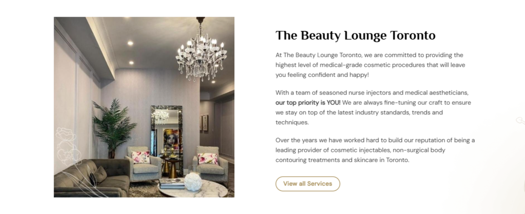 Top laser hair removal clinic in North York Toronto is The Beauty Lounge Toronto.