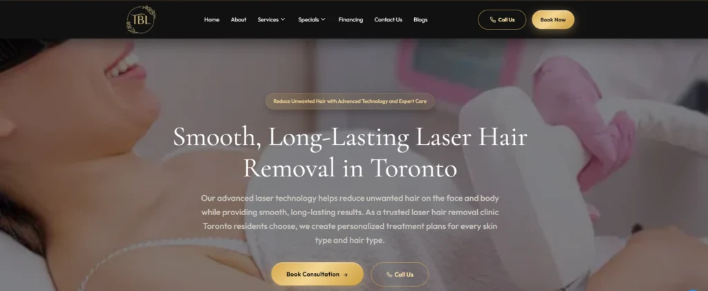 Toronto laser hair removal north york The Beauty Lounge Toronto services.
