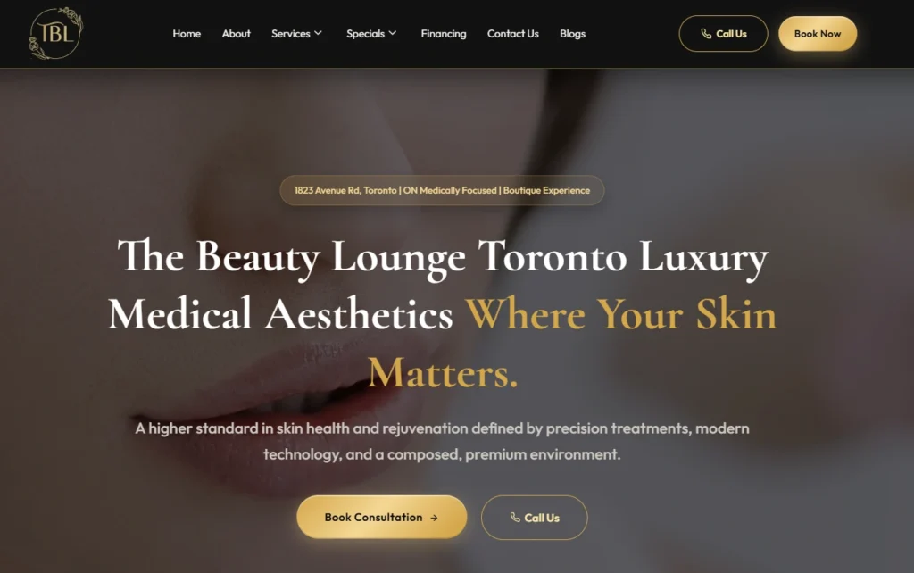 The Beauty Lounge is known as the best botox clinic in Toronto for natural-looking results.