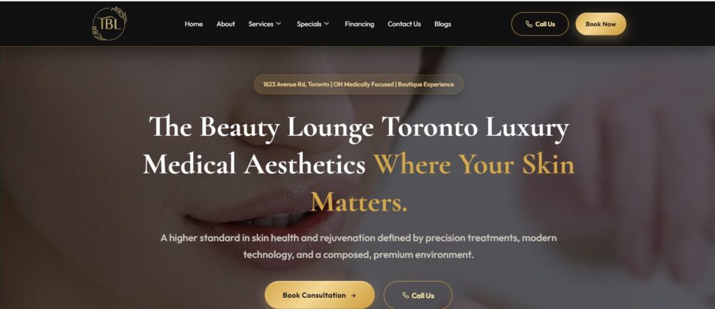 The Beauty Lounge serves as the Best dermal fillers clinic in Toronto.