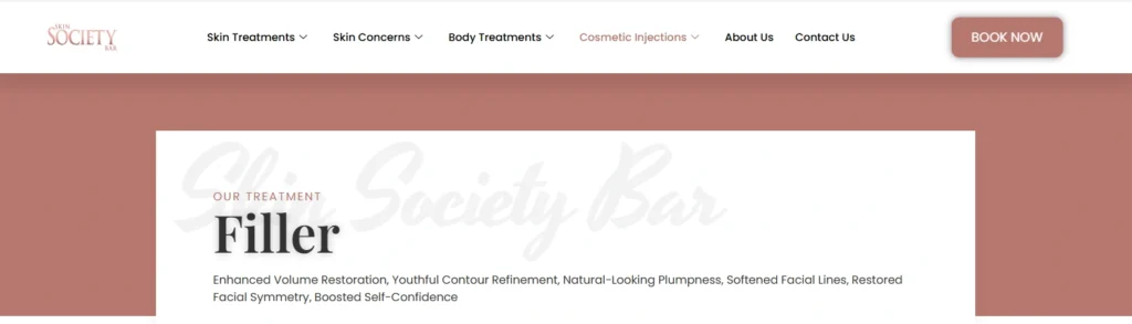 Choose Skin Society Bar for advanced aesthetic treatment and best dermal fillers Toronto.