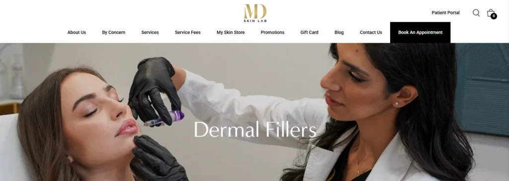 MD Skin Lab is a trusted clinic for best dermal fillers in Toronto.