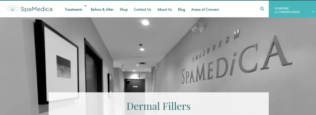 Spamedica offers advanced care as the best dermal fillers clinic in Toronto.
