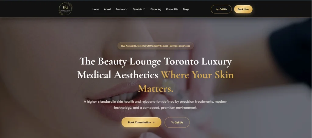 Top body contouring clinic Toronto The Beauty Lounge Toronto.