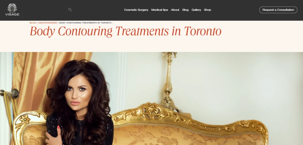Visage Clinic Toronto body contouring clinics.