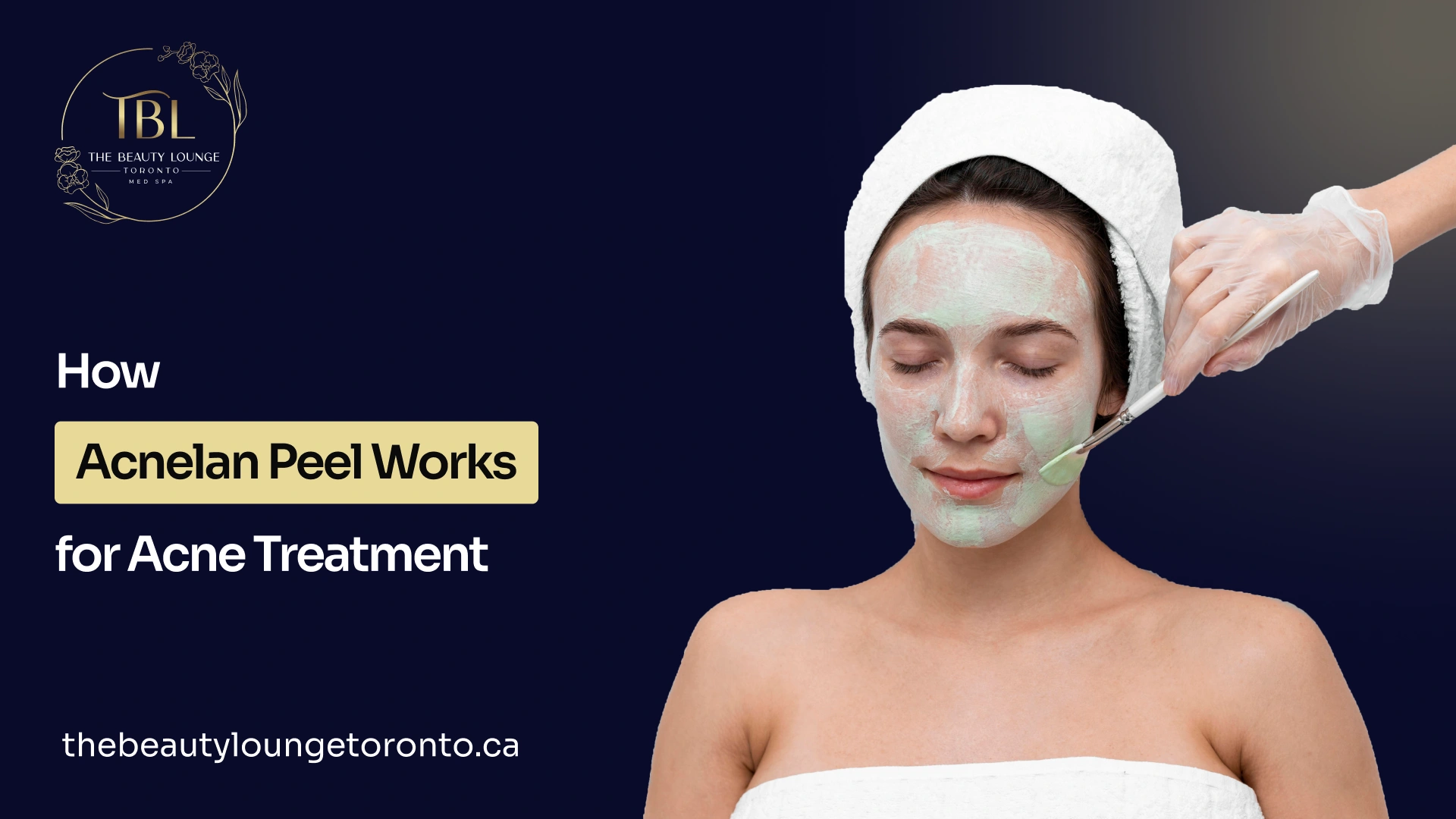 Guide acnelan peel procedure for acne treatment and skin clarity improvement.