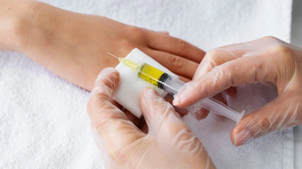 Hand rejuvenation mesotherapy Toronto price details.