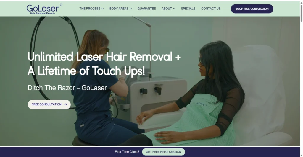 GoLaser is the Best laser hair removal in Toronto . 