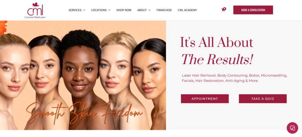 Best place for laser hair removal Toronto Canada MedLaser. 