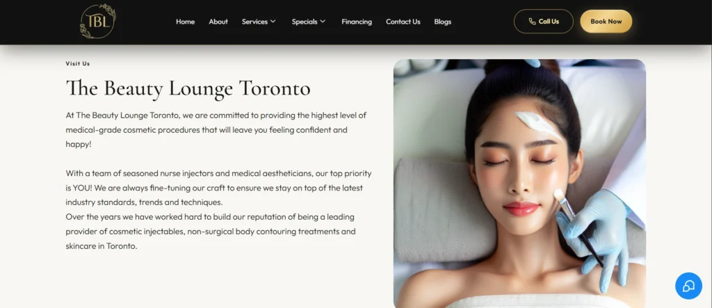 Choose The Beauty Lounge Toronto for the best laser hair removal in Toronto.