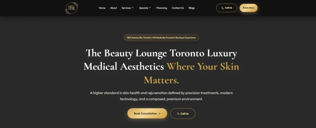 Lipolysis and diabetes guidance at The Beauty Lounge Toronto.