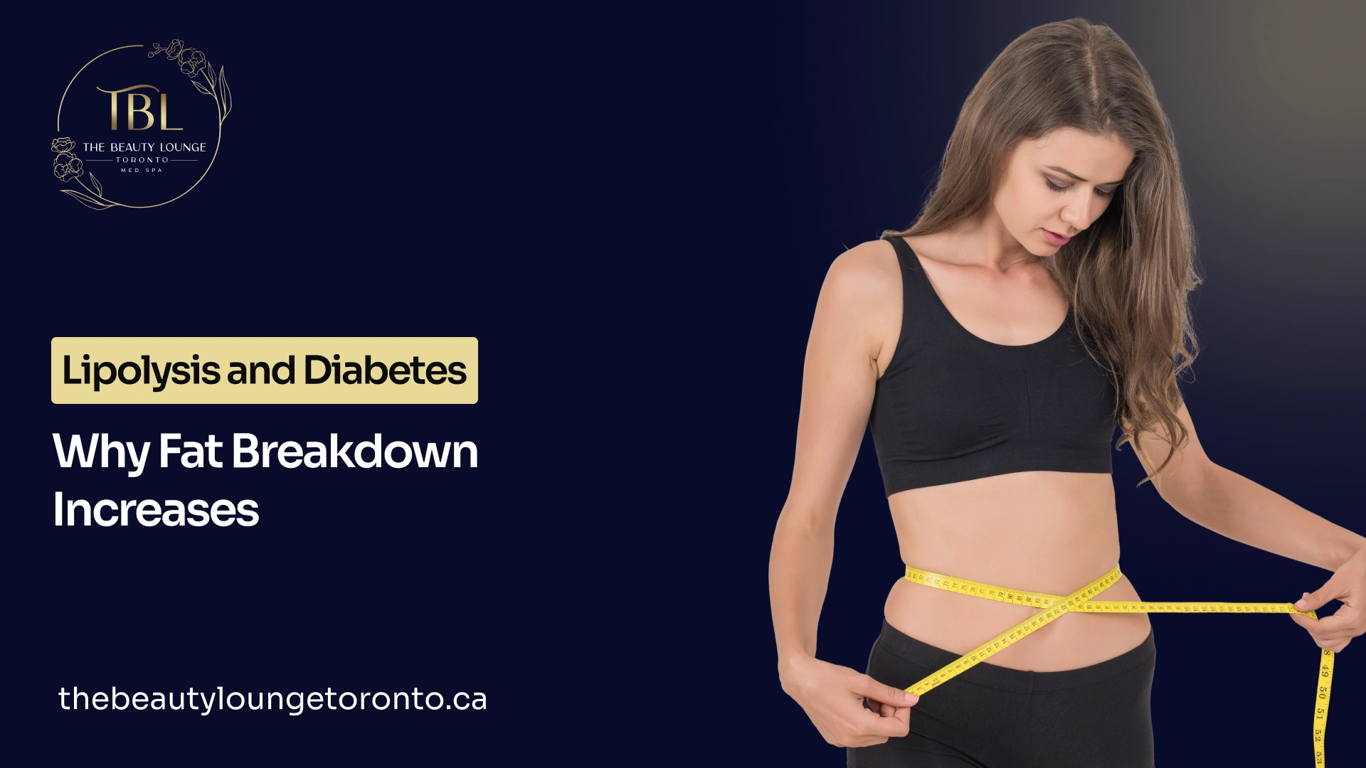 Overview on lipolysis and diabetes influence fat breakdown.